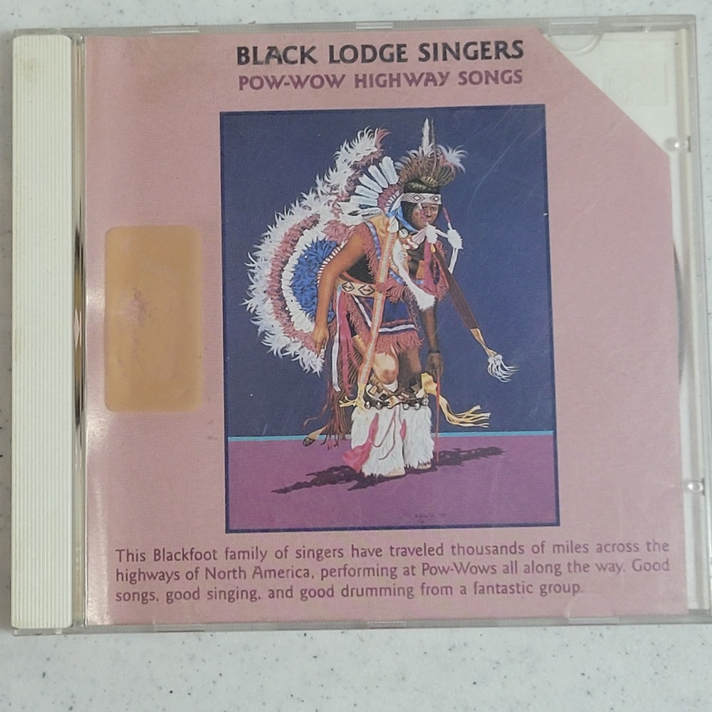 Black Lodge Singers Pow-Wow Highway Songs CD 1991 SOAR 150 Blackfoot Music